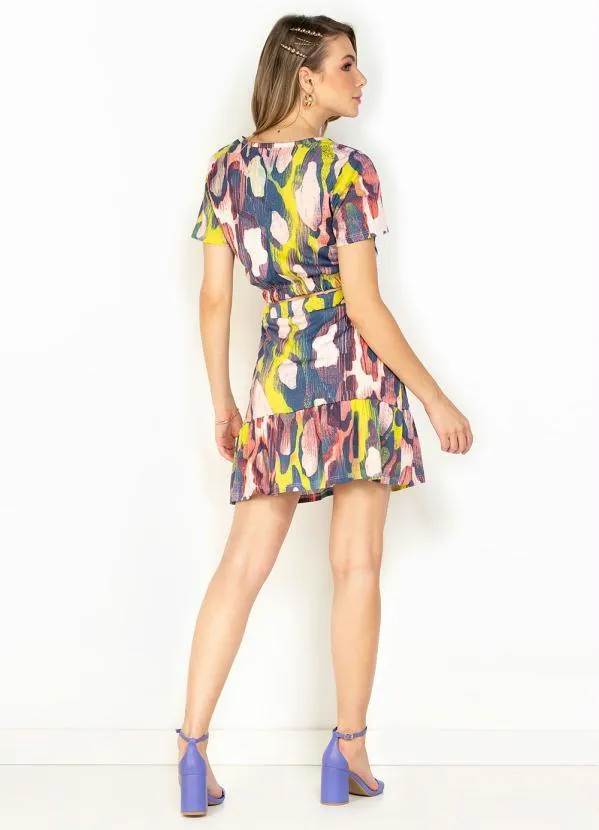 Moda Pop - Cropped Abstrato com Decote Redondo 5