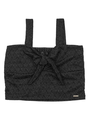 Soft Bonni - Cropped Adulto Feminino Preto - SOFT BONNI