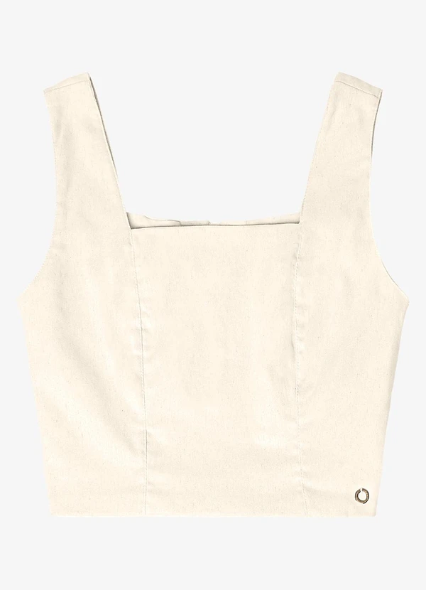 Endless - Cropped Bengaline Bege 3