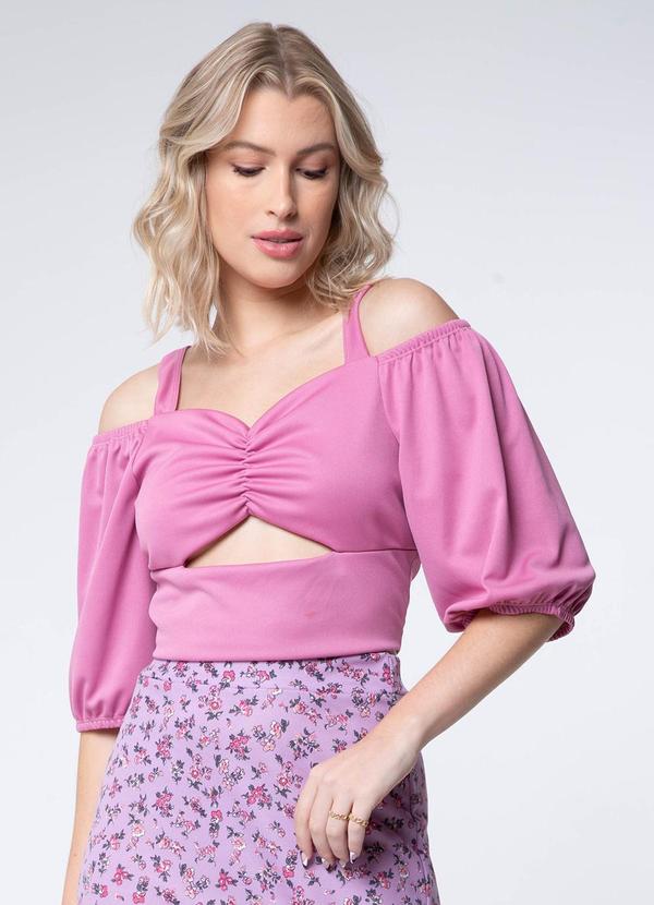 Misiss - Cropped com Alça Laura Rosa