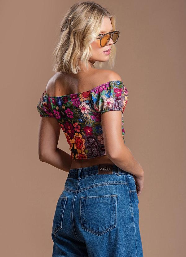 Choyee - Cropped com Túnel Centralizado Verde 4