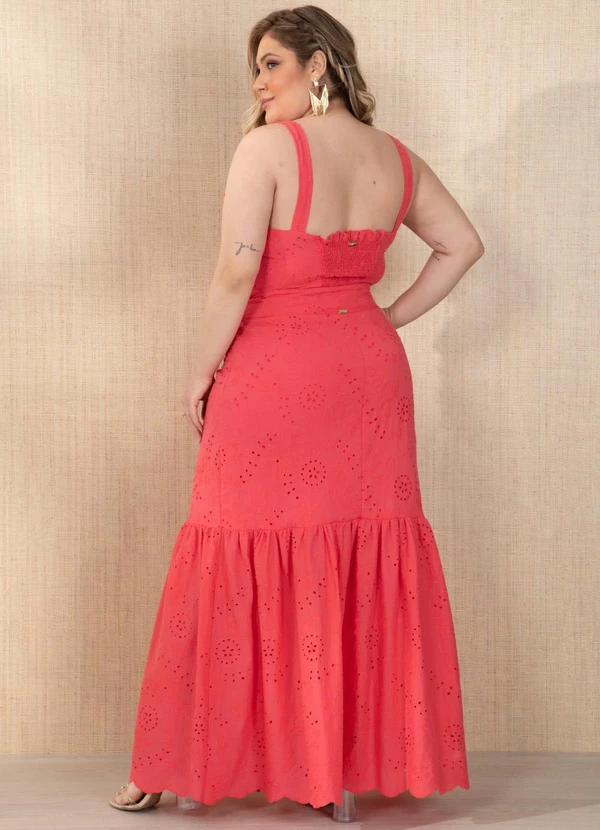 Quintess - Cropped Coral com Botões 17