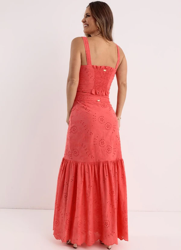 Quintess - Cropped Coral com Botões 4