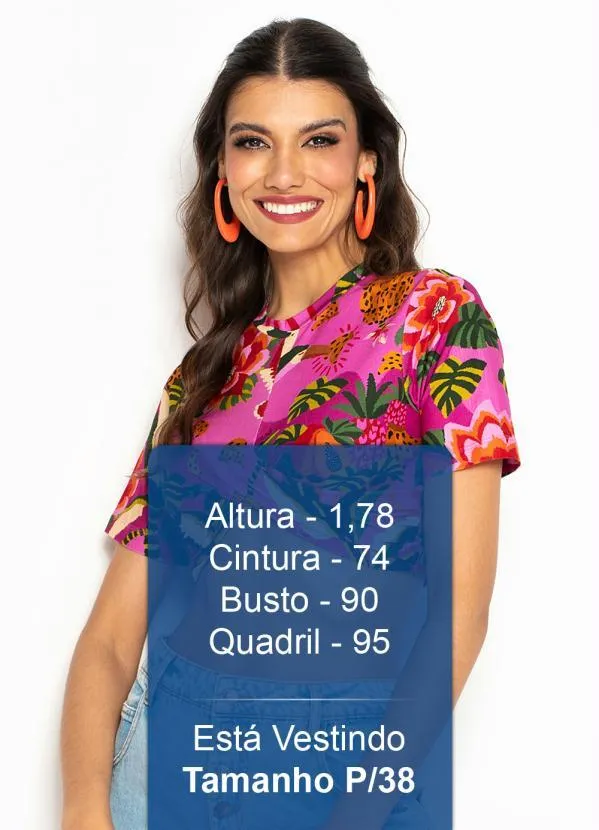 Farm - Cropped de Malha Mergulho da Onça Rosa 5