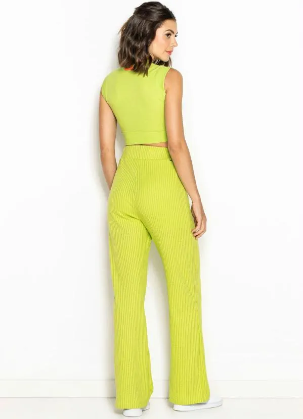 Colcci - Cropped de Malha Verde 4
