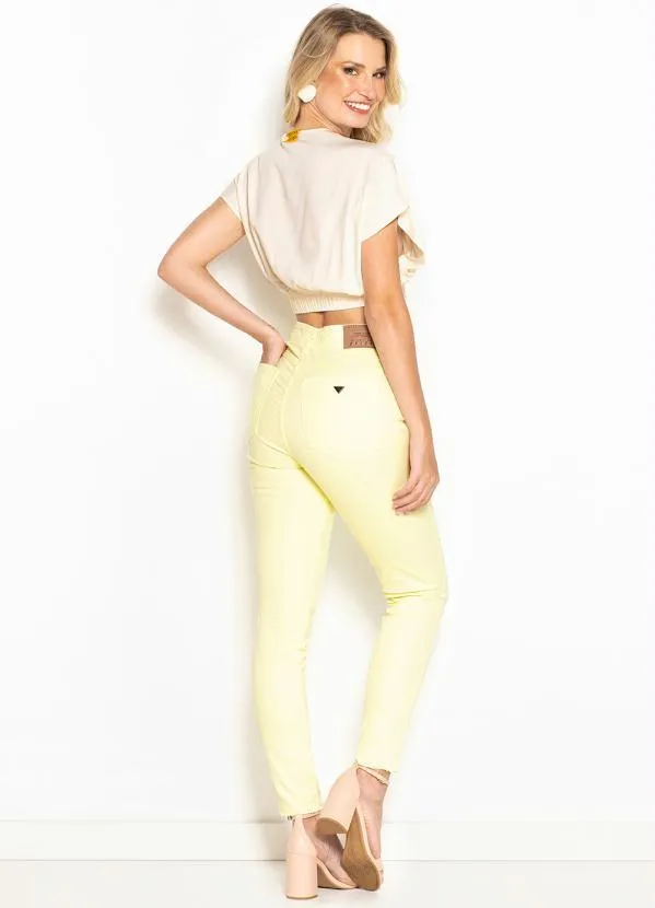 Colcci - Cropped de Viscose Off White 4
