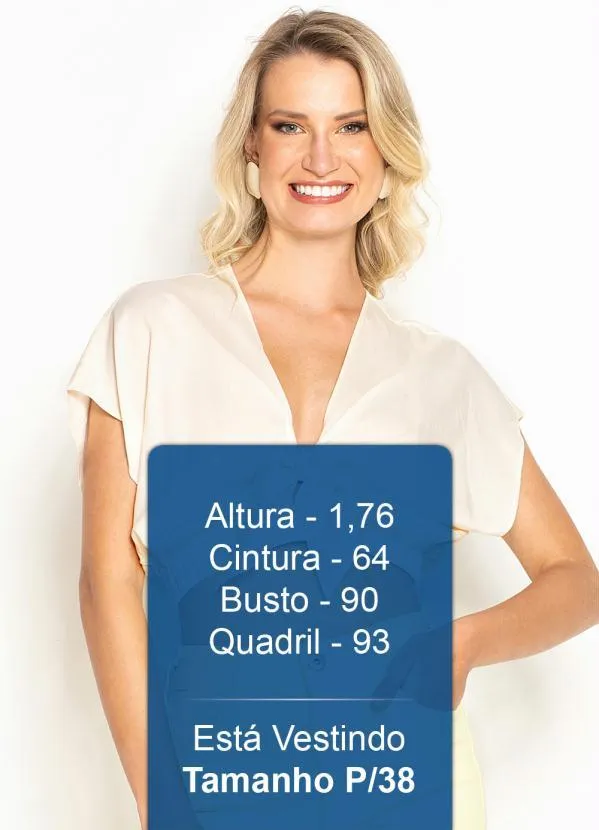 Colcci - Cropped de Viscose Off White 5