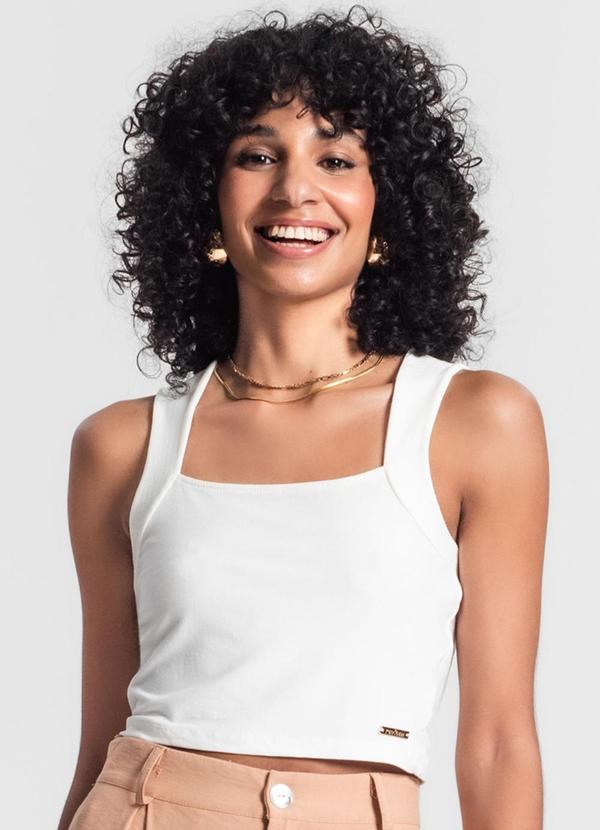 Rovitex - Cropped Feminino Bege