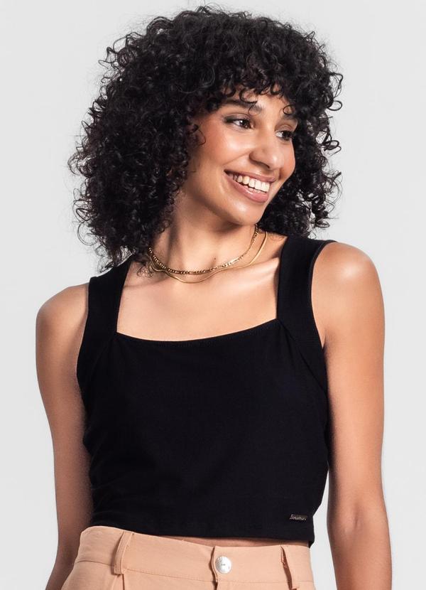 Rovitex - Cropped Feminino Preto