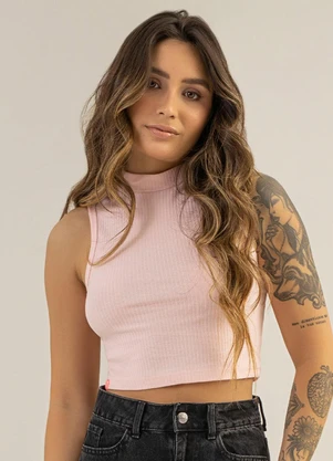 The Philippines - Cropped Gola Alta Adulto Rosa - THE PHILIPPINES