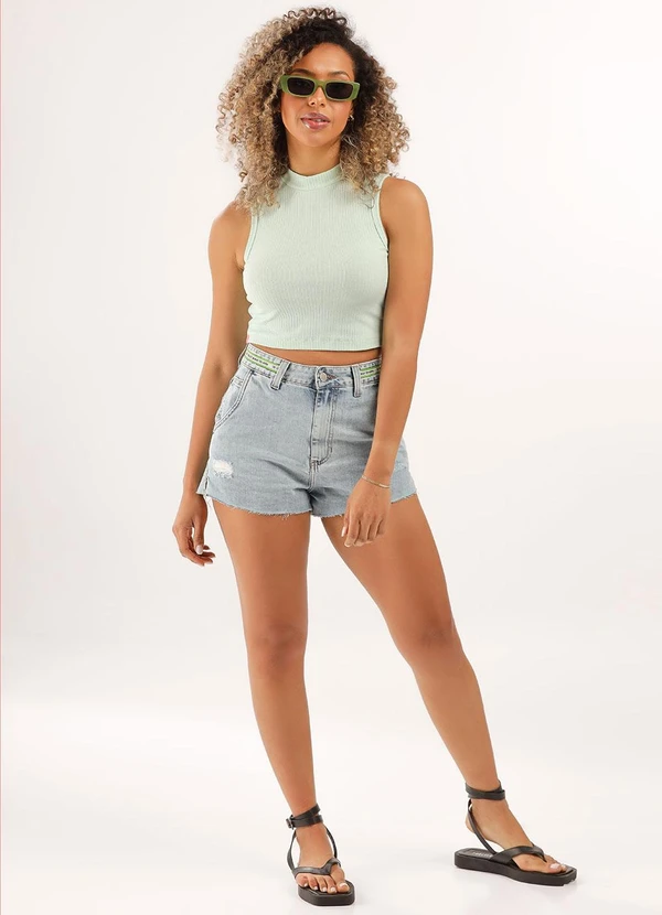 The Philippines - Cropped Gola Alta Adultos Verde