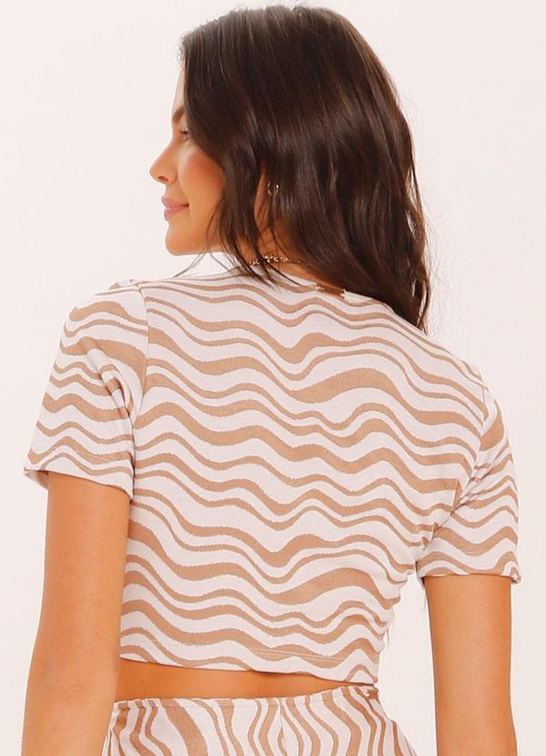 Gatabakana - Cropped Jacquard Branco 2