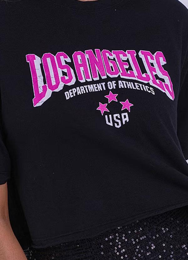 Amo Brand - Cropped Los Angeles Preto 2