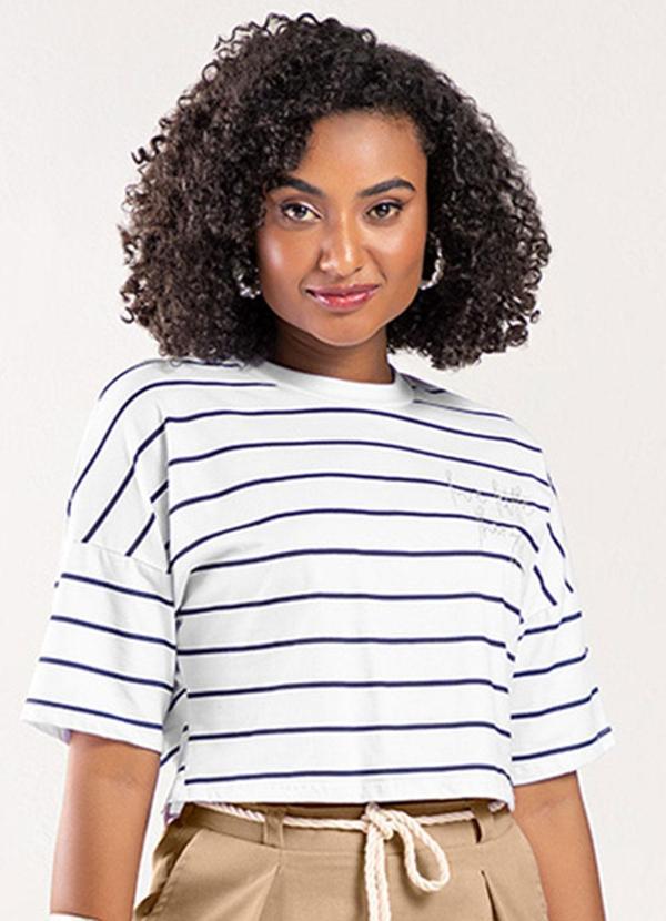 Rezzato - Cropped Love Vibes Adulto Feminino Branco