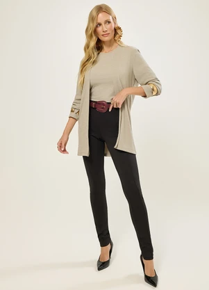 Naguchi - Cropped Malha Comfort Cru - NAGUCHI