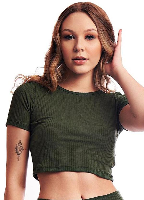 E-blossom - Cropped Nanda Verde