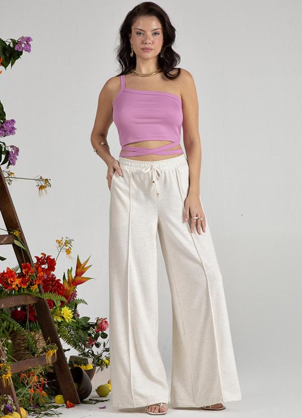 Use Modo - Cropped Nula Manga Amarracao Roxo 2