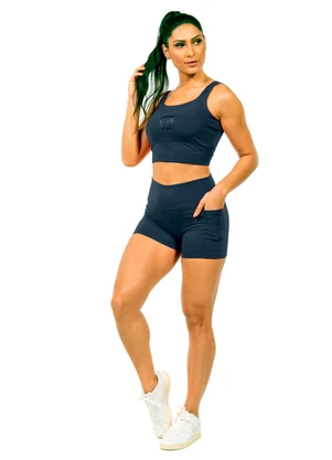 Cobertura - Cropped Power Feminino Cinza - COBERTURA