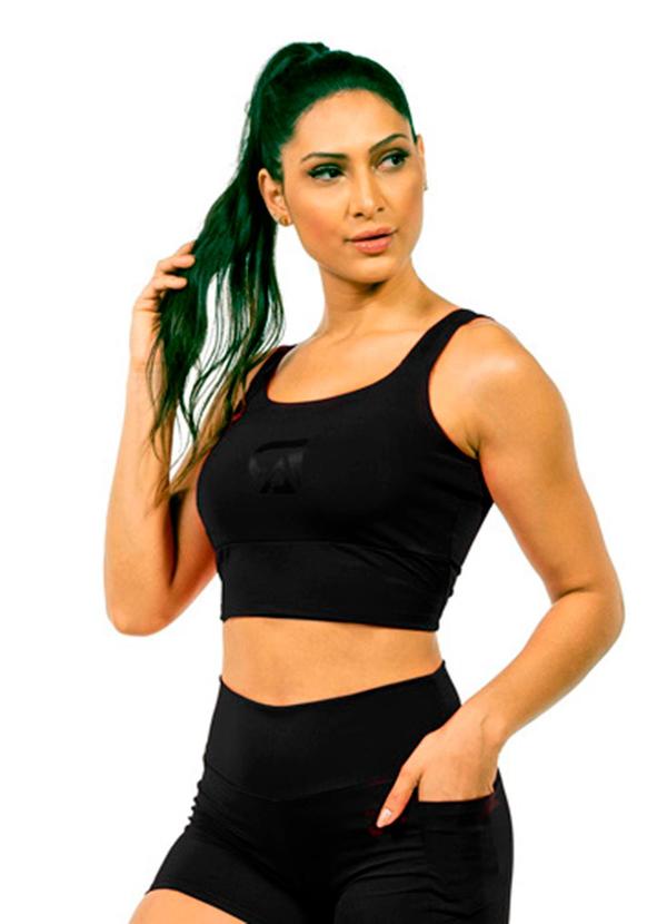 Cobertura - Cropped Power Feminino Preto