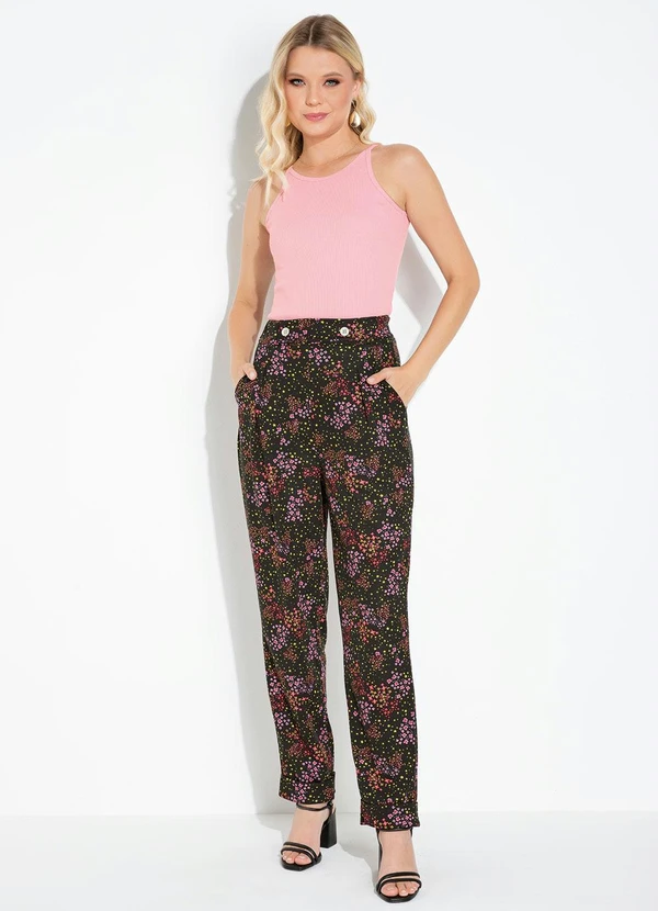 Moda Pop - Cropped Rosa com Decote Redondo 7