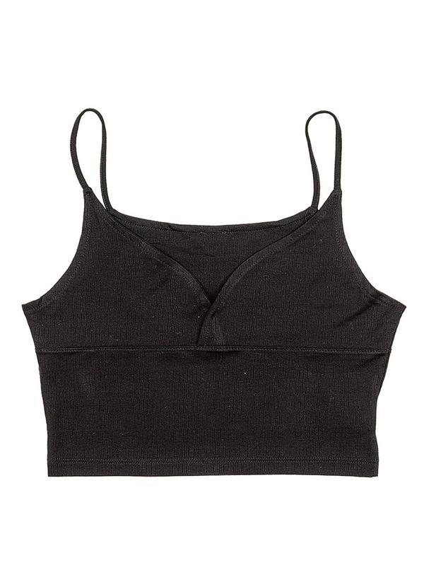 Soft Bonni - Cropped Teen Feminino Preto