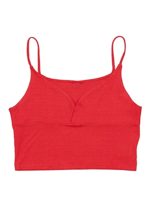Soft Bonni - Cropped Teen Feminino Vermelho - SOFT BONNI