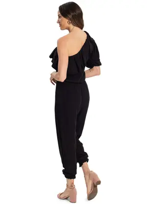 Endless - Macacão Viscose Feminino Preto - ENDLESS