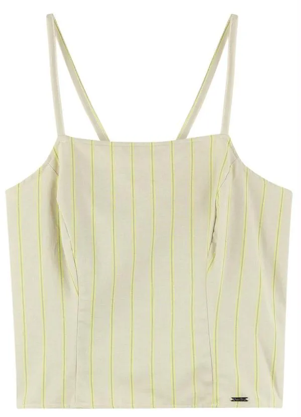 Marialícia - Regata Criativa Comfy Marrom 3