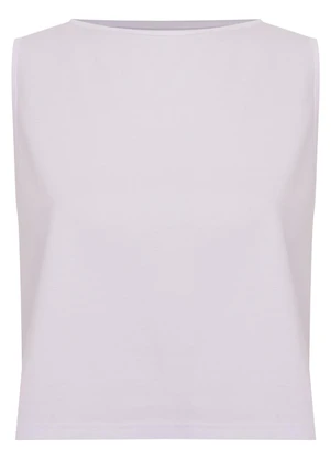 Basicamente - Regata Cropped Algodão Premium Feminina - BASICAMENTE