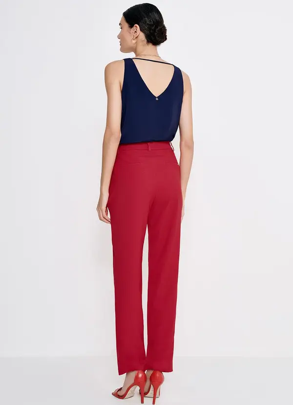 Principessa - Regata Feminina Decote V Marinho Brites 2