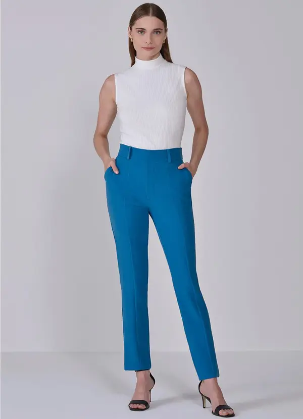 Principessa - Regata Gola Alta Canelada Off White Noelise 3