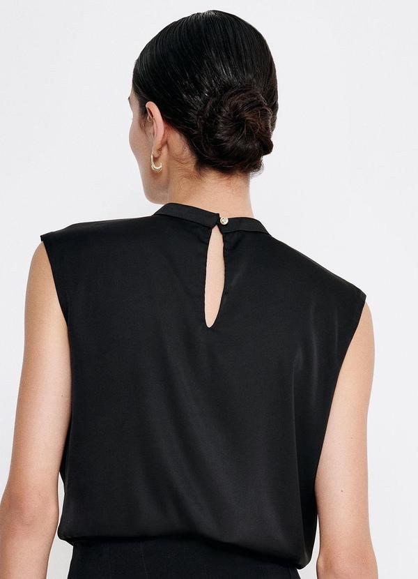 Principessa - Regata Muscle Gola Alta Preto Cicera 2