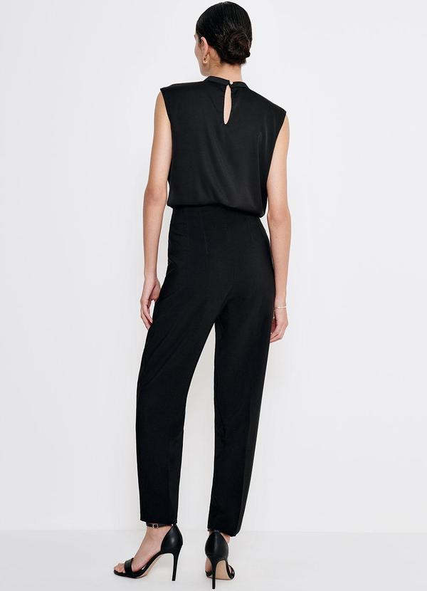 Principessa - Regata Muscle Gola Alta Preto Cicera 4