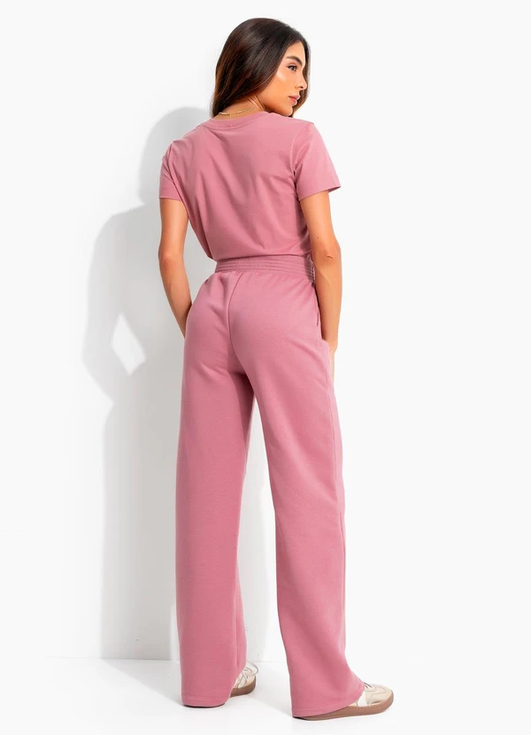 John John - T-Shirt Basic Rose Jj Rosa 2