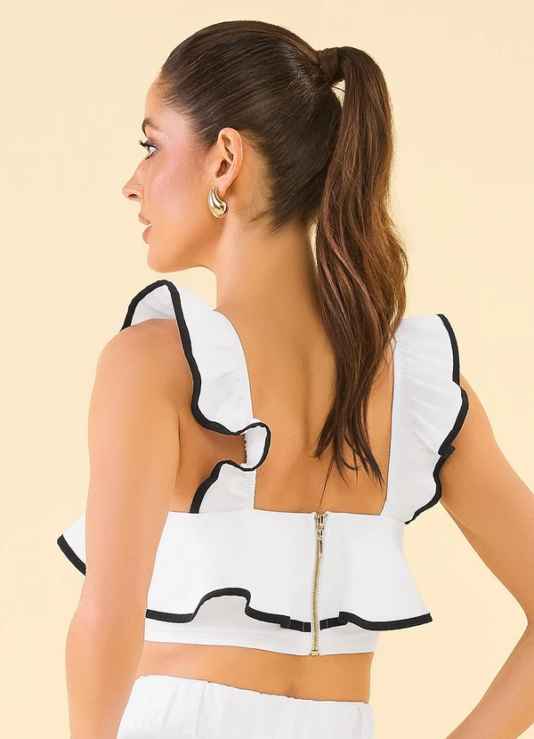 Angel - Top Alfaiataria Branco 2