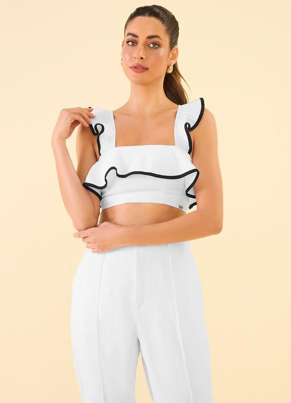 Angel - Top Alfaiataria Branco 5