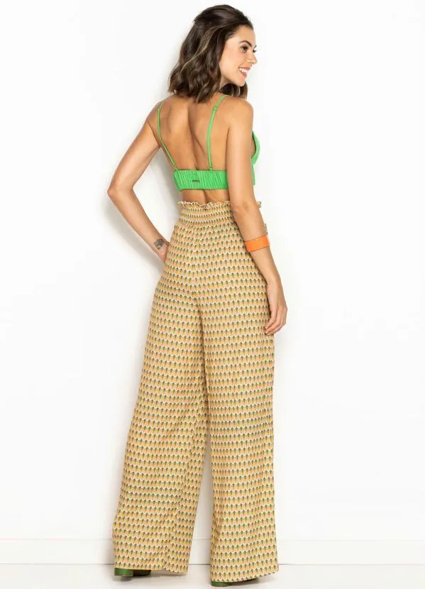 Colcci - Top Cropped de Viscose Verde 4