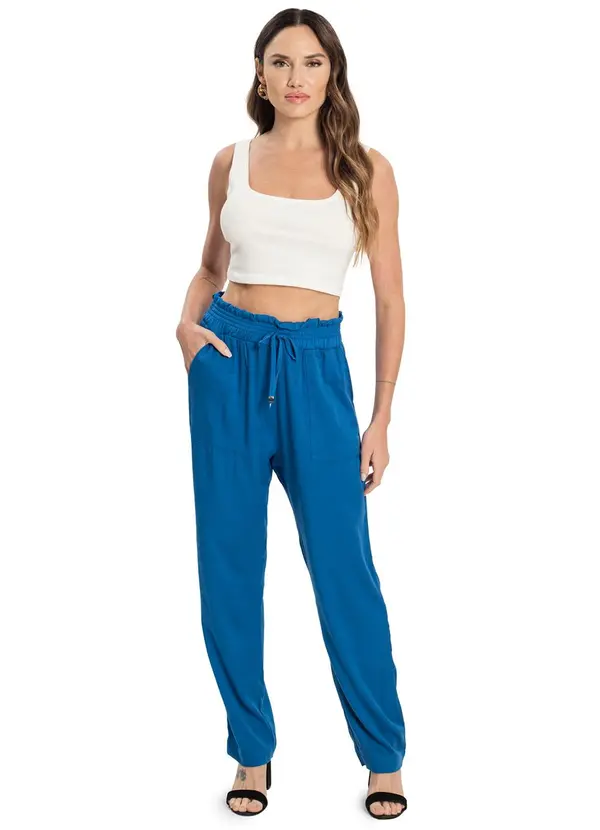 Rovitex - Top Cropped Ribana Básico Bege 3