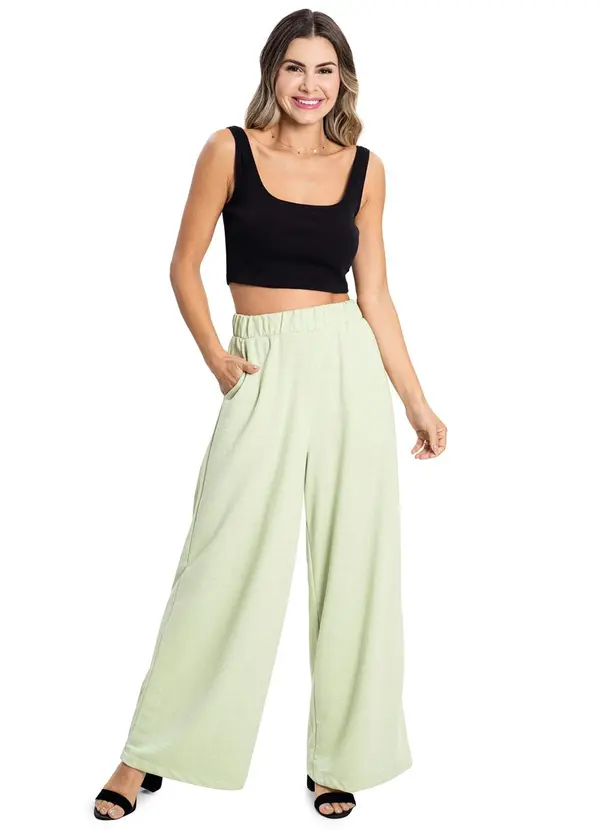 Rovitex - Top Cropped Ribana Básico Preto 3