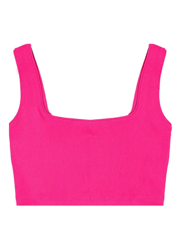 Rovitex - Top Cropped Ribana Básico Rosa 4