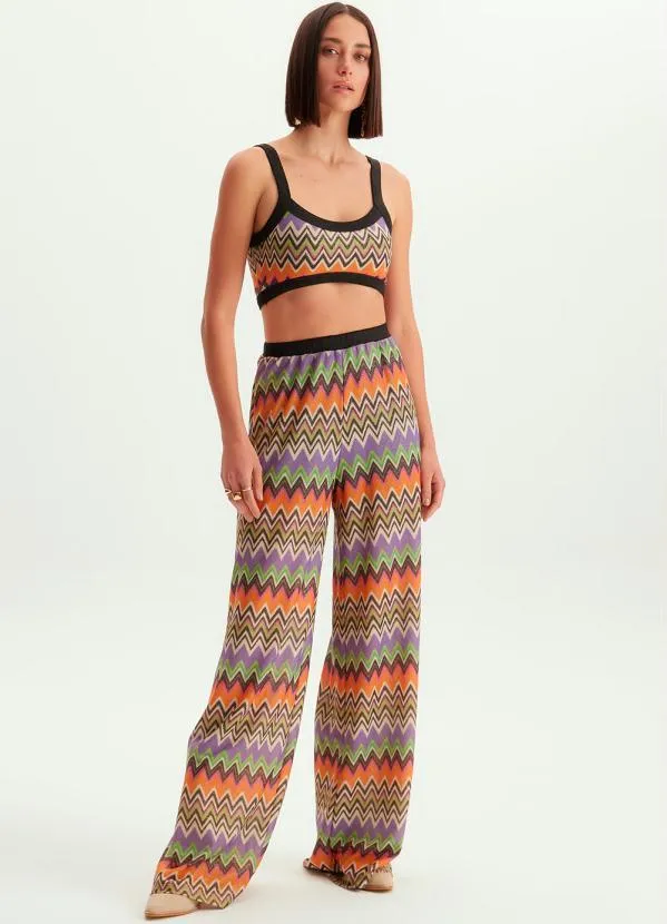 Lança Perfume - Top de Alça com Brilhos Estampado 3