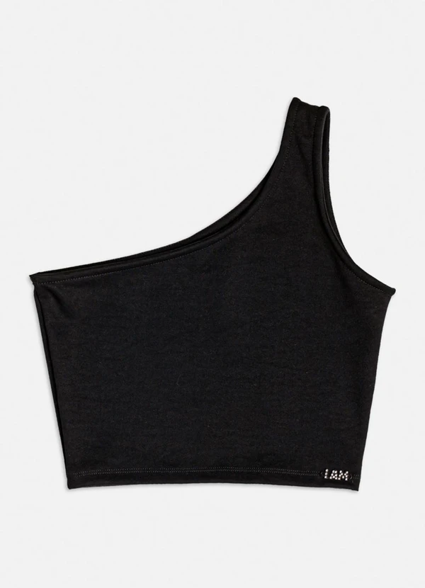 Authoria - Top de Alfaiataria Assimétrico Preto 2