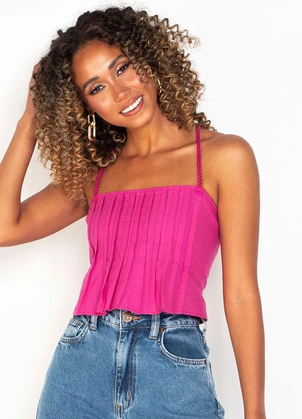 Forum - Top de Linho Rosa