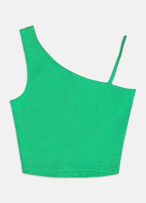 Authoria - Top de Ribana com Passante  Verde - AUTHORIA