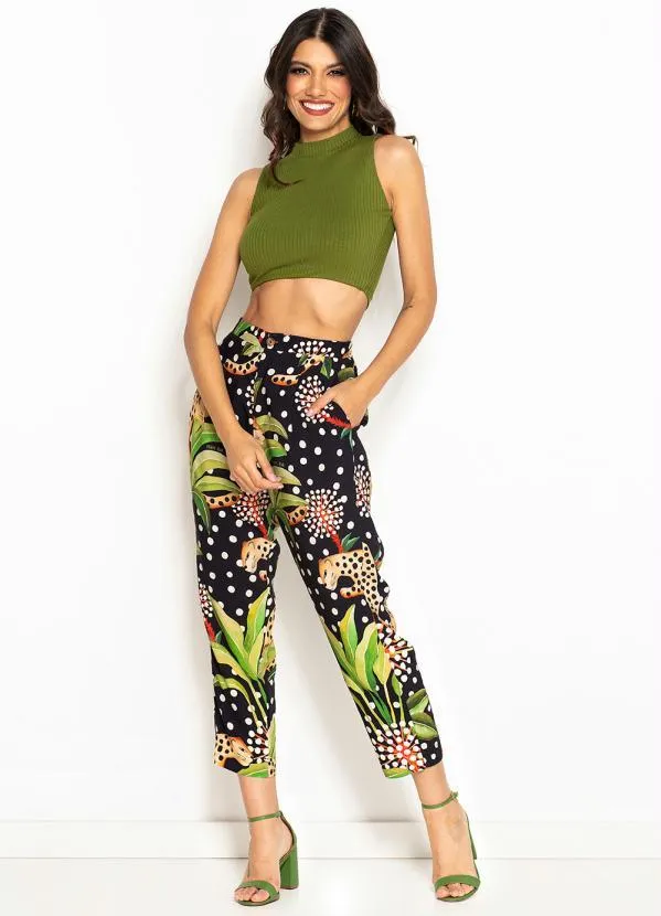 Farm - Top de Ribana Golinha Verde 3