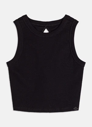 Authoria - Top de Ribana  Preto - AUTHORIA