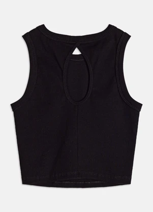 Authoria - Top de Ribana  Preto - AUTHORIA
