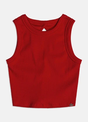 Authoria - Top de Ribana  Vermelho - AUTHORIA