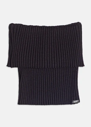 Authoria - Top de Tricô  Preto - AUTHORIA