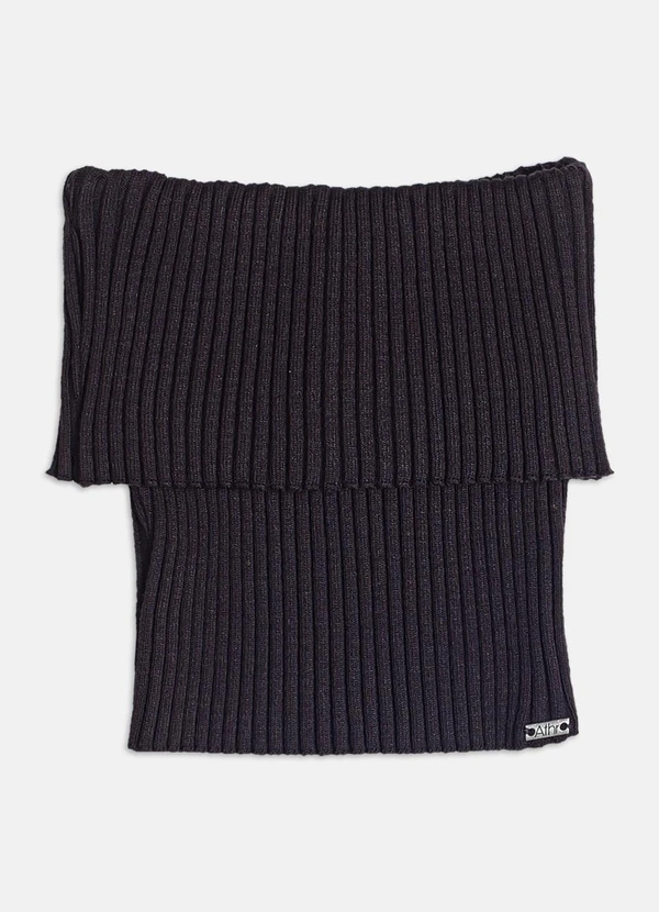 Authoria - Top de Tricô Preto